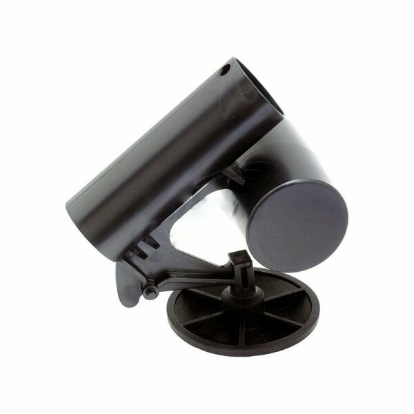 American Imaginations Black Rubber-Plastic Unique Flush Actuator Flapper AI-38413